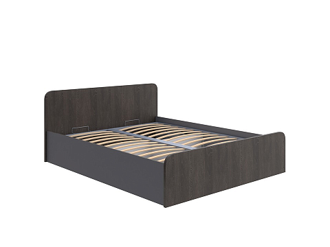 Двуспальная кровать Way Plus с подъемным механизмом - Кровать в эко-стиле с глубоким бельевым ящиком
