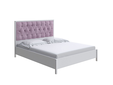 Кровать с мягким изголовьем Vester Lite - Современная кровать со встроенным основанием