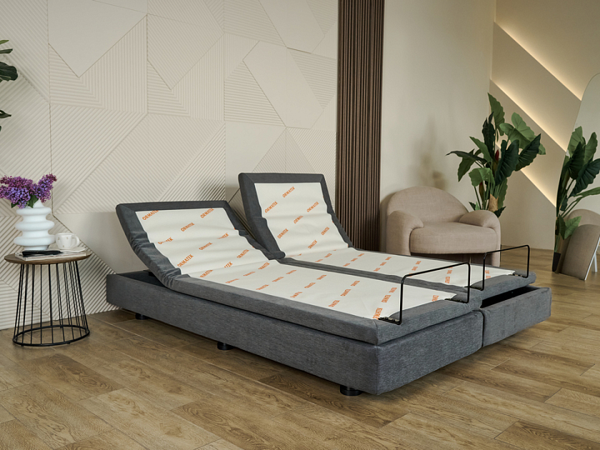 Кровать трансформируемая Smart Bed 160x200 Ткань Мебельная ткань - Трансформируемое многофункциональное основание