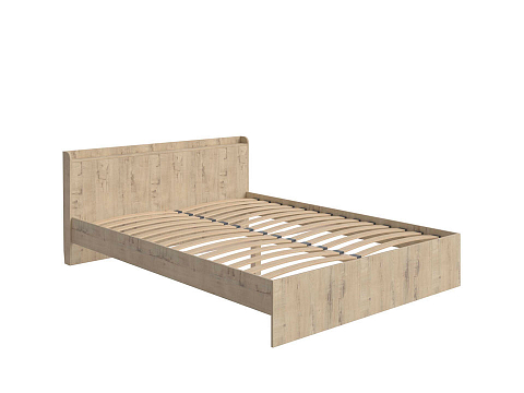 Кровать Bord - Кровать из ЛДСП с удобной полкой в изголовье. 