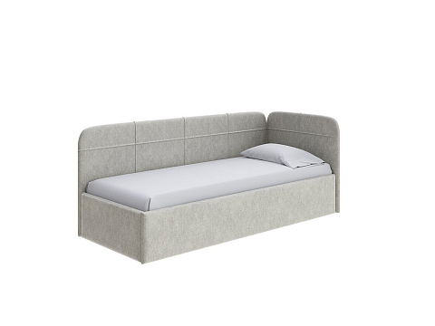 Кровать с мягким изголовьем Life Junior софа (без основания) - Небольшая кровать в мягкой обивке в лаконичном дизайне.